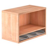 Artikelbild 1 für HAMMERBACHER Container-Aufsatz Unni SE1 nussbaum 42,8 x 80,0 x 53,0 cm, 1 St., Artikelnummer 756498