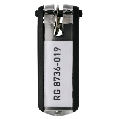 Artikelbild für DURABLE Schlüsselanhänger KEY CLIP schwarz, 6 St., Artikelnummer 569582