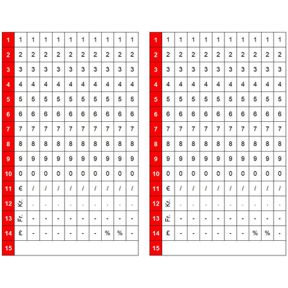 Artikelbild 5 für METO Classic M 2026 Preisauszeichner silber, Artikelnummer 856171