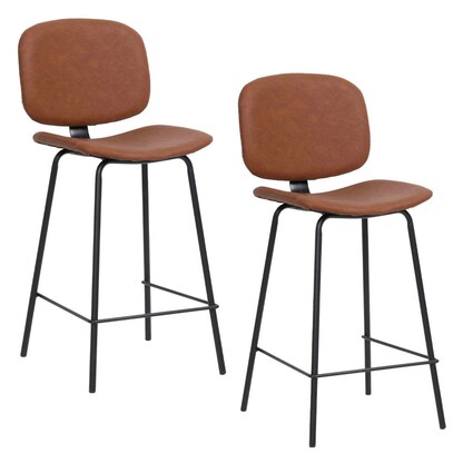 Artikelbild für meet powered by PAPERFLOW Barhocker VINTAGE THVINX2.01.16 braun Kunstleder, 2 St., Artikelnummer 637907