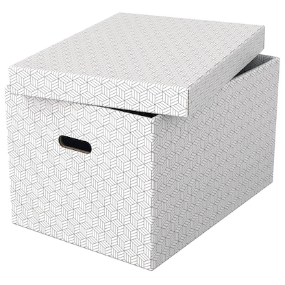 Artikelbild 3 für Esselte Home Aufbewahrungsboxen 50,0 l weiß 35,5 x 51,0 x 30,5 cm, 3 St., Artikelnummer 652307