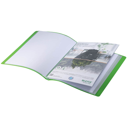 Artikelbild 2 für LEITZ Recycle 4676 Sichtbuch DIN A4, 20 Hüllen grün, 1 St., Artikelnummer 853992
