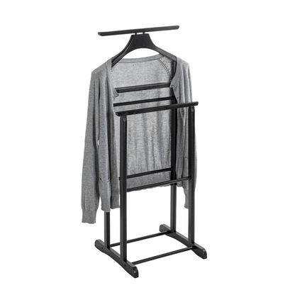 Artikelbild 3 für HAKU Möbel Herrendiener 30569 schwarz Holz 47,0 x 102,0 cm, Artikelnummer 552162