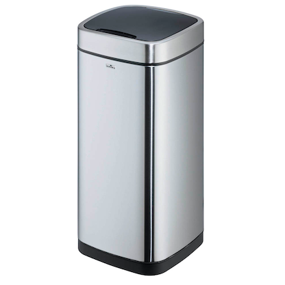Artikelbild für DURABLE No Touch Mülleimer 35,0 l edelstahl, 1 St., Artikelnummer 299386