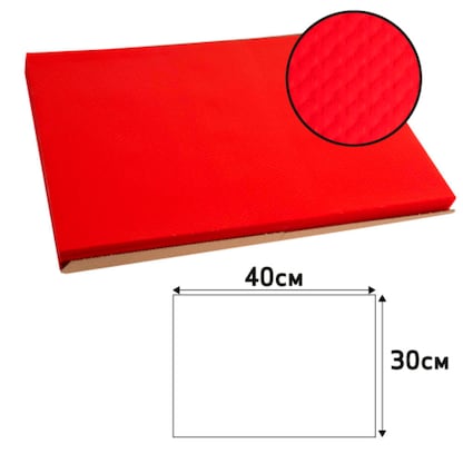 Artikelbild 3 für PROnappe Platzsets Tiss Lack rot 30,0 x 40,0 cm, 500 St., Artikelnummer 347987