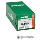 Artikelbild 1 für SPAX® Universalschrauben T30 Senkkopf WIROX 0191010601405 6 mm x 140 mm, 100 St., Artikelnummer 396089