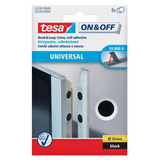 Artikelbild 1 für tesa Klettpunkte ON & OFF® UNIVERSAL schwarz, 8 St., Artikelnummer 653802