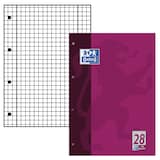 Artikelbild 1 für OXFORD Briefblock Schule gelocht DIN A4 kariert Lineatur 28, 1 Block, Artikelnummer 906293