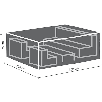 Artikelbild 2 für BEST Schutzhülle für Lounge-Set 300,0 x 200,0 x 75,0 cm, Artikelnummer 672720