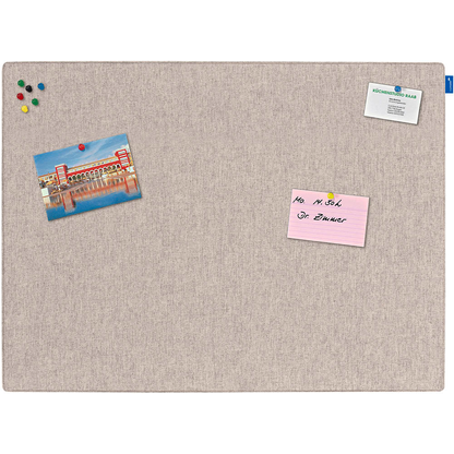 Artikelbild für Legamaster Pinnwand BOARD-UP Akustik 75,0 x 50,0 cm Textil beige, Artikelnummer 161457