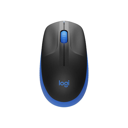 Artikelbild 2 für Logitech M190 Maus kabellos schwarz, blau, Artikelnummer 373652