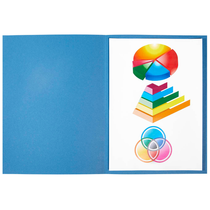 Artikelbild 3 für ELBA Aktendeckel Smart Line DIN A4 blau, 100 St., Artikelnummer 671624