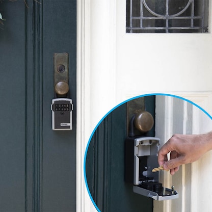 Artikelbild 11 für Master Lock® 5440EURD Schlüsseltresor silber, Zahlenschloss, 8,3 x 5,9 x 18,3 cm, 1 St., Artikelnummer 727653