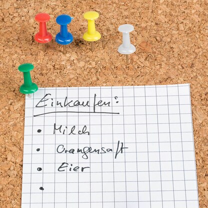 Artikelbild 4 für Idena Pinnwand 40,0 x 30,0 cm Kork braun, Artikelnummer 143036