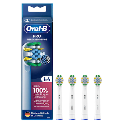 Artikelbild für Oral-B PRO Tiefenreinigung Zahnbürstenaufsätze, 4 St., Artikelnummer 273307