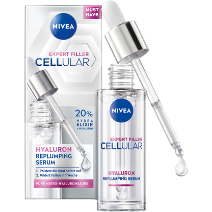 Artikelbild für NIVEA CELLULAR EXPERT FILLER HYALORON Gesichtsserum 30,0 ml, Artikelnummer 579536