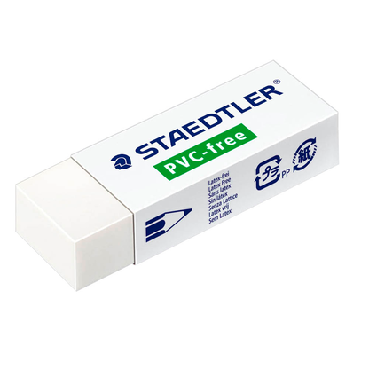 Artikelbild für STAEDTLER Radiergummis PVC-free weiß, 1 St., Artikelnummer 301549