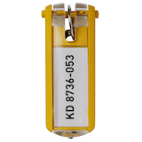 Artikelbild 1 für DURABLE Schlüsselanhänger KEY CLIP gelb, 6 St., Artikelnummer 569624