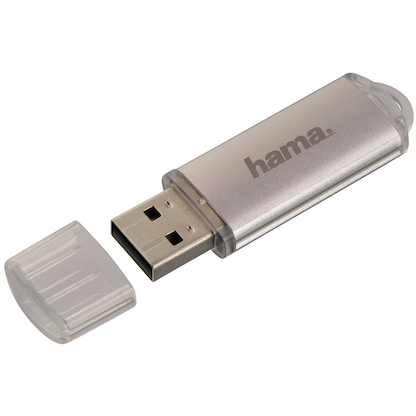 Artikelbild für hama USB-Stick Laeta silber 128 GB, 1 St., Artikelnummer 178405