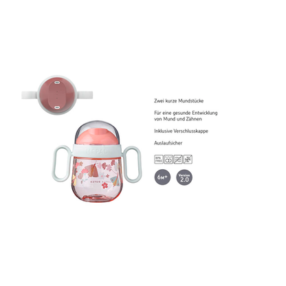 Artikelbild 2 für MEPAL Trinklernbecher Mio 2.0 - Flowers & Butterflies flowers & butterflies 200,0 ml, 1 St., Artikelnummer 435079