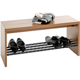 Artikelbild 1 für HAKU Möbel Schuhbank 37149 eiche-dunkel Holz 80,0 cm, Artikelnummer 457899