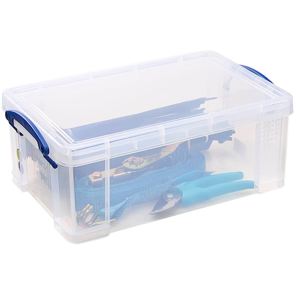 Artikelbild 12 für Really Useful Box Aufbewahrungsbox 9,0 l transparent 39,5 x 25,5 x 15,5 cm, 1 St., Artikelnummer 253856