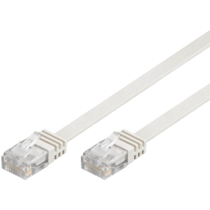 Artikelbild für goobay RJ-45 Netzwerkkabel 10,0 m weiß bis zu 1,00 Gbit/Sek. bis zu 250 MHz, 1 St., Artikelnummer 394882