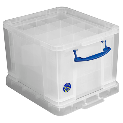 Artikelbild 12 für Really Useful Box Aufbewahrungsbox 35,0 l transparent 48,0 x 39,0 x 31,0 cm, 1 St., Artikelnummer 112526