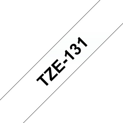 Artikelbild 4 für brother Schriftband TZe-131 TZE131, 12 mm, schwarz auf transparent, 1 St., Artikelnummer 653071