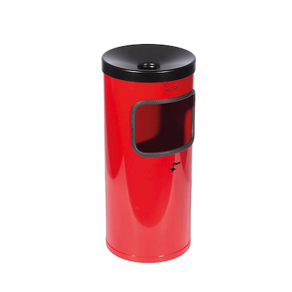 Artikelbild für TKG Rondo Kombi Standaschenbecher rot, 1 St., Artikelnummer 410675