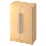 Artikelbild 1 für HAMMERBACHER Aktenschrank Akandia, V7550/3/3/NU ahorn 2 Fachböden 80,0 x 42,0 x 127,0 cm, Artikelnummer 671966