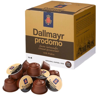 Artikelbild 4 für Dallmayr Prodomo Kaffeekapseln, Arabicabohnen 16 Stück, Artikelnummer 694141