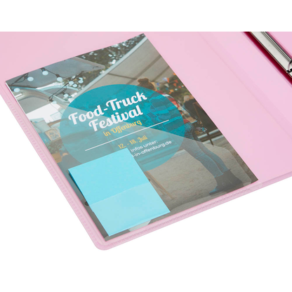 Artikelbild 3 für EICHNER Präsentationsringbuch 2-Ringe rot-transparent 2,5 cm DIN A4, 1 St., Artikelnummer 322133