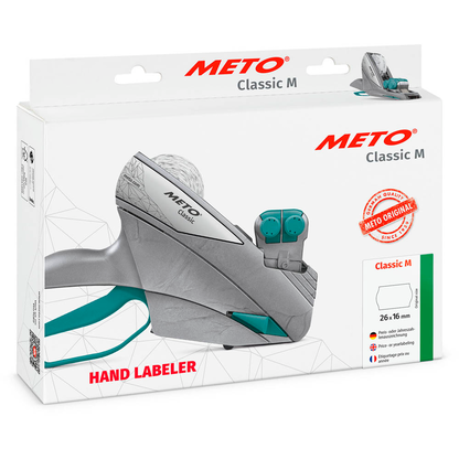 Artikelbild 6 für METO Classic M 2026 Preisauszeichner silber, Artikelnummer 856171