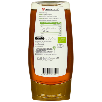 Artikelbild 4 für enerBiO Blütenhonig Bio-Honig, 350,0 g, Artikelnummer 511182