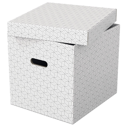 Artikelbild 3 für Esselte Home Aufbewahrungsboxen 33,0 l weiß 32,0 x 36,5 x 31,5 cm, 3 St., Artikelnummer 652323