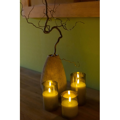 Artikelbild 4 für Idena LED-Kerzen grau, 1 St., Artikelnummer 761934