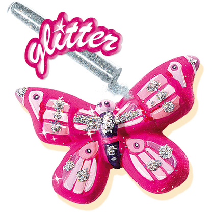 Artikelbild 9 für SES Creative® Gipsgießen-Set Glitzer Schmetterlinge mehrfarbig, Artikelnummer 110469