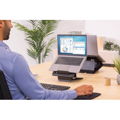 Artikelbild 6 für Fellowes Laptop-Ständer Breyta schwarz, Artikelnummer 213078