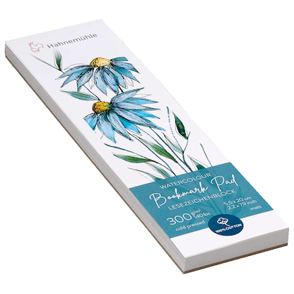 Artikelbild 2 für HAHNEMÜHLE Malblock Bamboo 5,5 x 20,0 cm 300 g/qm, 15 Blatt, 1 Block, Artikelnummer 708778