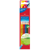 Artikelbild 1 für FABER-CASTELL Colour GRIP Buntstifte farbsortiert, 6 St., Artikelnummer 243634