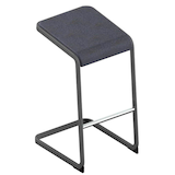 Artikelbild 1 für Quadrifoglio Hocker C-STOOL OCSTOA01/2HAG anthrazit, 1 St., Artikelnummer 670416