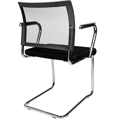 Artikelbild 8 für Topstar Besucherstühle Visit 20 Net NV490 G200 schwarz Stoff, 2 St., Artikelnummer 170600