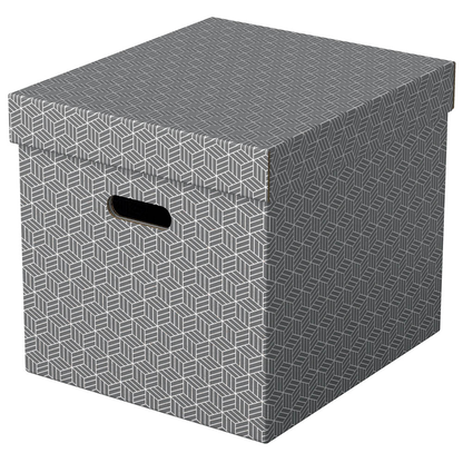 Artikelbild 2 für Esselte Home Aufbewahrungsboxen 33,0 l grau 32,0 x 36,5 x 31,5 cm, 3 St., Artikelnummer 652333