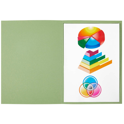 Artikelbild 3 für ELBA Aktendeckel Smart Line DIN A4 grün, 100 St., Artikelnummer 671671