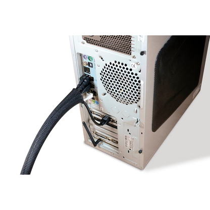 Artikelbild 7 für LABEL THE CABLE Kabelmantel CABLE TUBE PRO schwarz, 1 St., Artikelnummer 654879