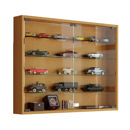 Artikelbild für VCM my home Mandosa L Hängevitrine buche 4 Fachböden, Artikelnummer 814867