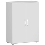 Artikelbild 1 für geramöbel Aktenschrank Flex, S-383102-LL lichtgrau 2 Fachböden 80,0 x 42,0 x 110,4 cm, Artikelnummer 875190