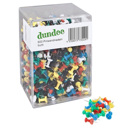 Artikelbild für dundee Pinnnadeln farbsortiert, 600 St., Artikelnummer 422392