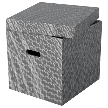 Artikelbild 3 für Esselte Home Aufbewahrungsboxen 33,0 l grau 32,0 x 36,5 x 31,5 cm, 3 St., Artikelnummer 652333